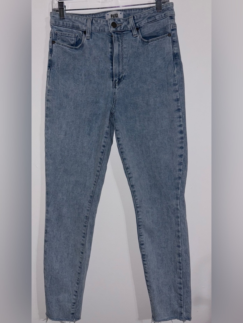 Paige Margot Ankle denim jeans in Ocean Sight size 30